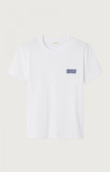 T-SHIRT FEMME YKOBOW BLANC BLANC