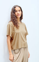 T-SHIRT FEMME YPAWOOD MACCHIATO CHINE MACCHIATO CHINE