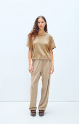 T-SHIRT FEMME YPAWOOD MACCHIATO CHINE MACCHIATO CHINE