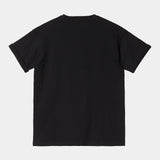 T-SHIRT FEMME S/S CHASE NOIR NOIR