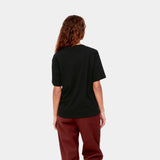 T-SHIRT FEMME S/S CHASE NOIR NOIR