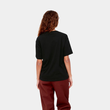 T-SHIRT FEMME S/S CHASE NOIR NOIR