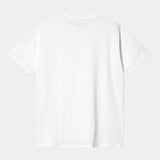 T-SHIRT FEMME S/S POCKET BLANC BLANC