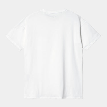 T-SHIRT FEMME S/S POCKET BLANC BLANC