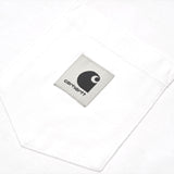 T-SHIRT FEMME S/S POCKET BLANC BLANC