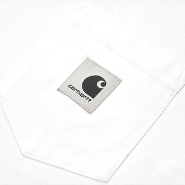 T-SHIRT FEMME S/S POCKET BLANC BLANC