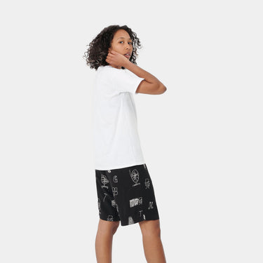 T-SHIRT FEMME S/S POCKET BLANC BLANC