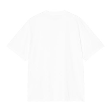 T-SHIRT FEMME W' S/S HEART PATCH BLANC BLANC