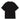 T-SHIRT FEMME W' S/S HEART PATCH NOIR NOIR