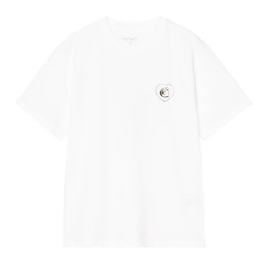 T-SHIRT FEMME W' S/S HEARTS OF HAR BLANC BLANC