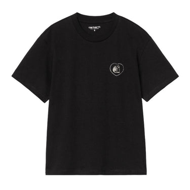T-SHIRT FEMME W' S/S HEARTS OF HAR NOIR NOIR