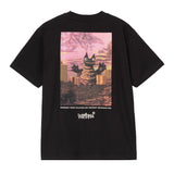 T-SHIRT FEMME W' S/S WIPTOPIA NOIR NOIR