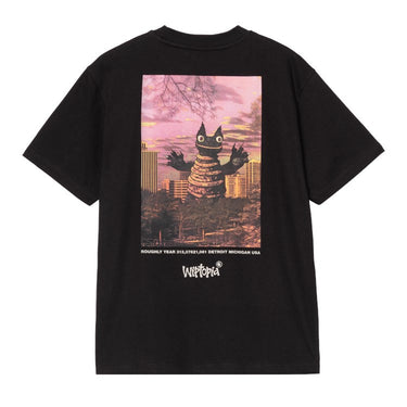 T-SHIRT FEMME W' S/S WIPTOPIA NOIR NOIR