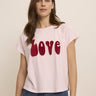 T-SHIRT FEMME TEE BABYPINK/CHERRY BABYPINK/CHERRY