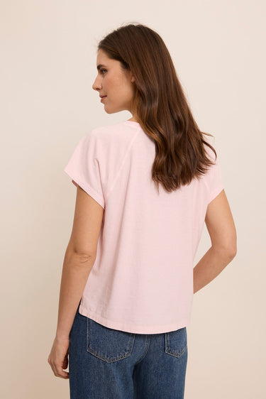 T-SHIRT FEMME TEE BABYPINK/CHERRY BABYPINK/CHERRY