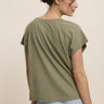 T-SHIRT FEMME TEE KAKI KAKI