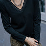 T-SHIRT FEMME NOIR NOIR