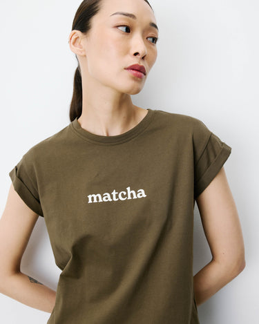 T-SHIRT FEMME ATLAS KAKI KAKI