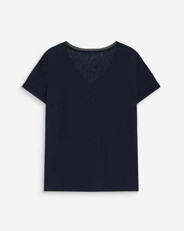 T-SHIRT FEMME VASCO MARINE MARINE