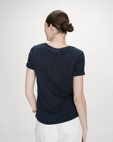 T-SHIRT FEMME VASCO MARINE MARINE