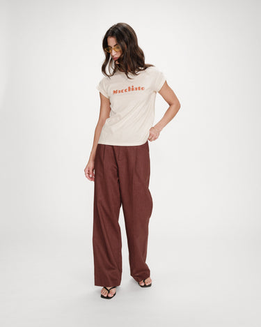 T-SHIRT FEMME VICO MOCHA MOCHA