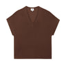 T-SHIRT FEMME MARCELINA MARRON MARRON
