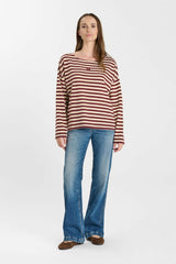 T-SHIRT FEMME DOVE BURGUNDY BURGUNDY