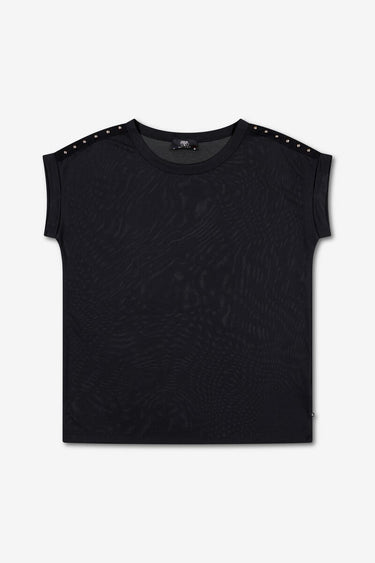 T-SHIRT FEMME PETRO BLACK BLACK