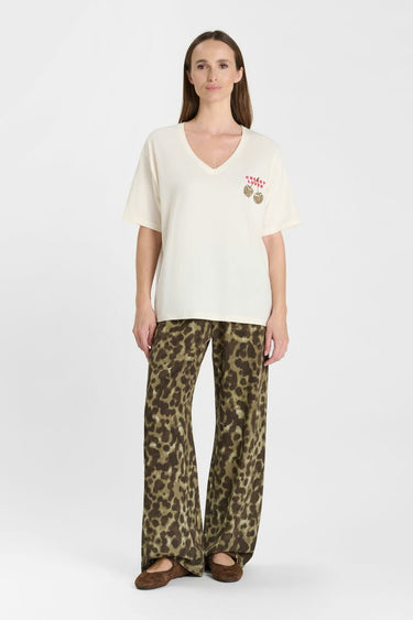 T-SHIRT FEMME ROCKY IVORY IVORY