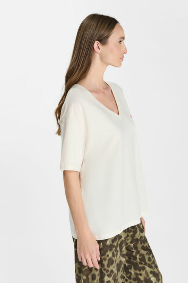 T-SHIRT FEMME ROCKY IVORY IVORY