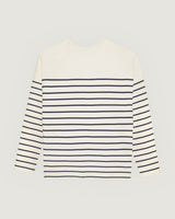 T-SHIRT FEMME BRAUDEL IVORY NAVY IVORY NAVY