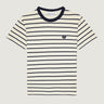 T-SHIRT FEMME CLAVERY IVORY NAVY IVORY NAVY