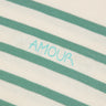 T-SHIRT FEMME MONTPAR SAILOR IVORY VERDIGRIS IVORY VERDIGRIS