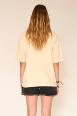 T-shirt MKT Studio Tilima illustration Italie naturel – vue 2