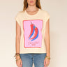 T-shirt MKT Studio Timent imprimé graphique naturel