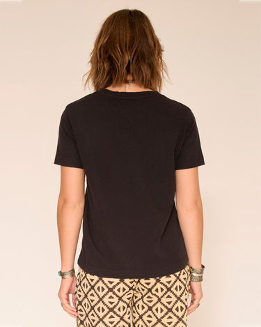 T-SHIRT FEMME TONY BLACK BLACK
