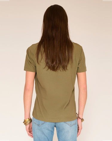 T-SHIRT FEMME TONY KAKI KAKI