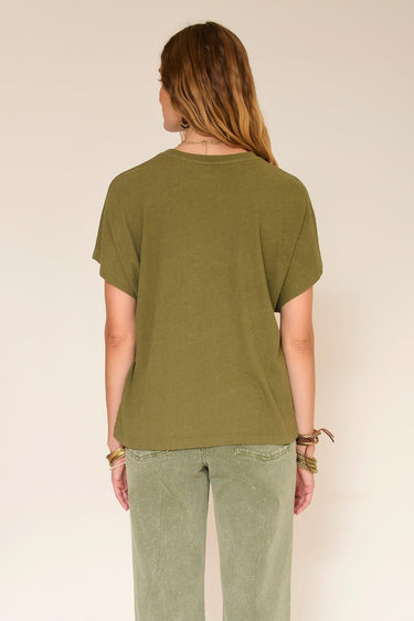 T-SHIRT FEMME TROGIR KAKI KAKI
