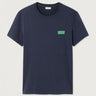 T-SHIRT HOMME MC CR MARINE MARINE