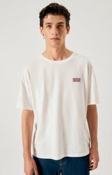 T-SHIRT HOMME YKOBOW BLANC BLANC