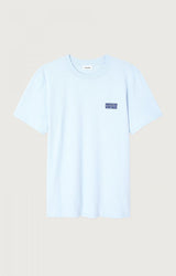 T-SHIRT HOMME YKOBOW BLEU BLEU