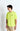 T-SHIRT HOMME YKOBOW JAUNE JAUNE