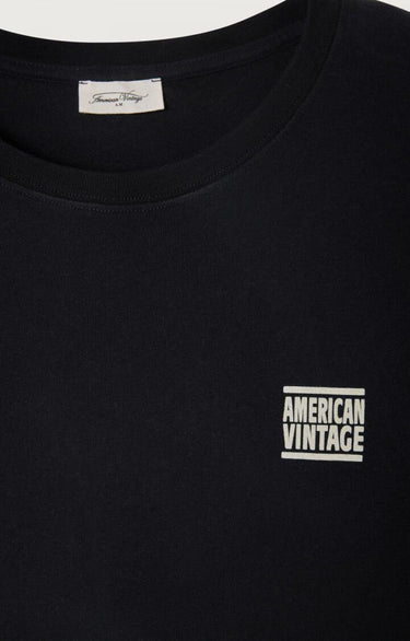 T-SHIRT HOMME YKOBOW NOIR NOIR