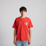 T-SHIRT HOMME ESCARGOT ROUGE ROUGE