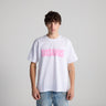 T-SHIRT HOMME POCHOIR BLANC BLANC