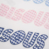 T-SHIRT HOMME SONICS VICHY BLANC BLANC