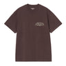 T-SHIRT HOMME CHEZ WIP MARRON MARRON