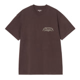 T-SHIRT HOMME CHEZ WIP MARRON MARRON