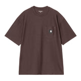 T-SHIRT HOMME OG LOOSE POCKET MARRON MARRON
