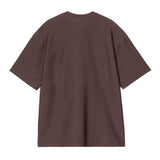 T-SHIRT HOMME OG LOOSE POCKET MARRON MARRON